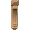 Ekena Millwork Imperial Arts and Crafts Rough Sawn Bracket w/ Offset Brace, Western Red Cedar, 6"W x 22"D x 26"H BKT0604X22X26IMP03RWR - alternate 3